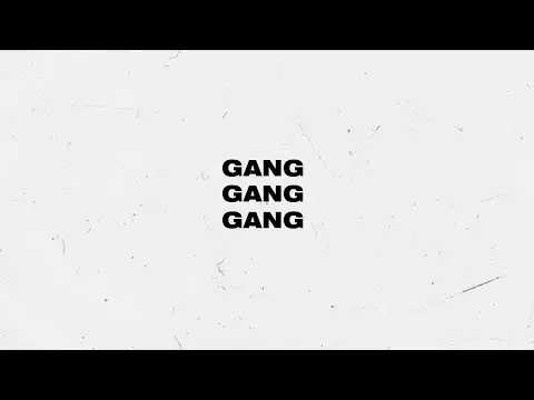 Jack Harlow - Gang Gang Gang [Official Lyric Video]