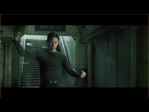 The Matrix Neo vs Mr. Smith (Subway Fight)