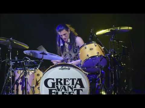 GRETA VAN FLEET Danny Wagner incredible drum solo Live at the Red Rocks Amphitheater (GVD 2019)