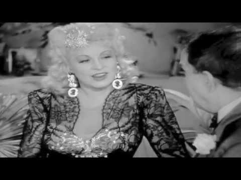 Stunning MAE WEST sexy dancing 1940&#039;s