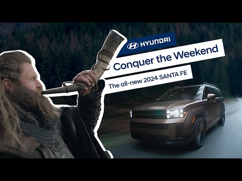 Conquer the Weekend | Vikings | The All-New 2024 SANTA FE | Hyundai