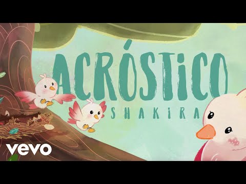 Shakira - Acróstico (Official Lyric Video)