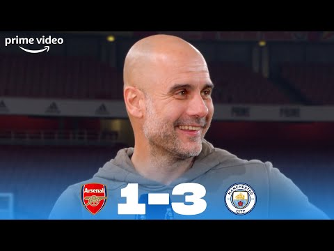 &quot;There&#039;s Many Games To Play&quot; - Pep Guardiola | Arsenal 1-3 Manchester City | Post-Match Reaction