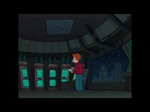 Futurama Fry gets frozen