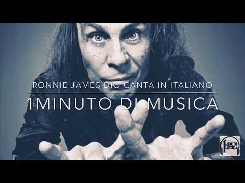 Ronnie James Dio canta in italiano