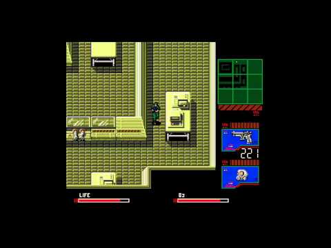 Metal Gear 2: Solid Snake (MSX/Xbox 360) Full Playthrough
