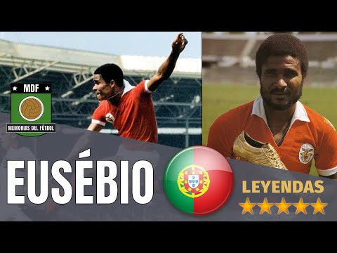 EUSÉBIO 🇵🇹 (1942-2014) La Pantera Negra de Benfica y Portugal ⭐ Leyendas del Fútbol