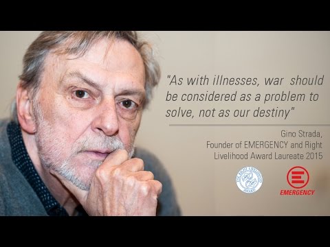 Gino Strada / EMERGENCY NGO: abolishing war is urgently needed - speech @ RLA2015 (3/3)