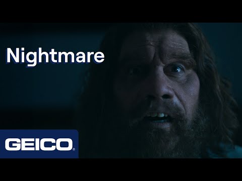 The Caveman Returns | The Nightmare | GEICO Insurance Commercial
