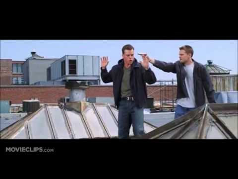 Infernal Affairs vs. The Departed (rooftop scene)