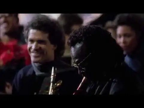 Miles Davis group cameo on movie &quot;Scrooged&quot; (with Bill Murray) playing &quot;We Thee Kings&quot; #jazz #movies