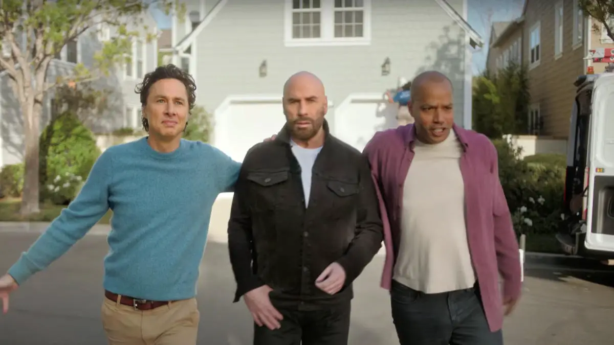 John Travolta is the actor in the 2023 TMobile commercial Auralcrave