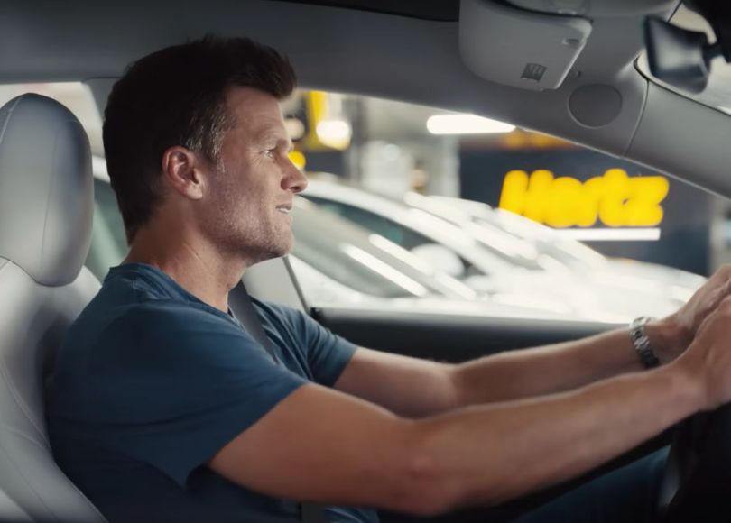 Let's go: Tom Brady returns in the 2023 Hertz commercial - Auralcrave