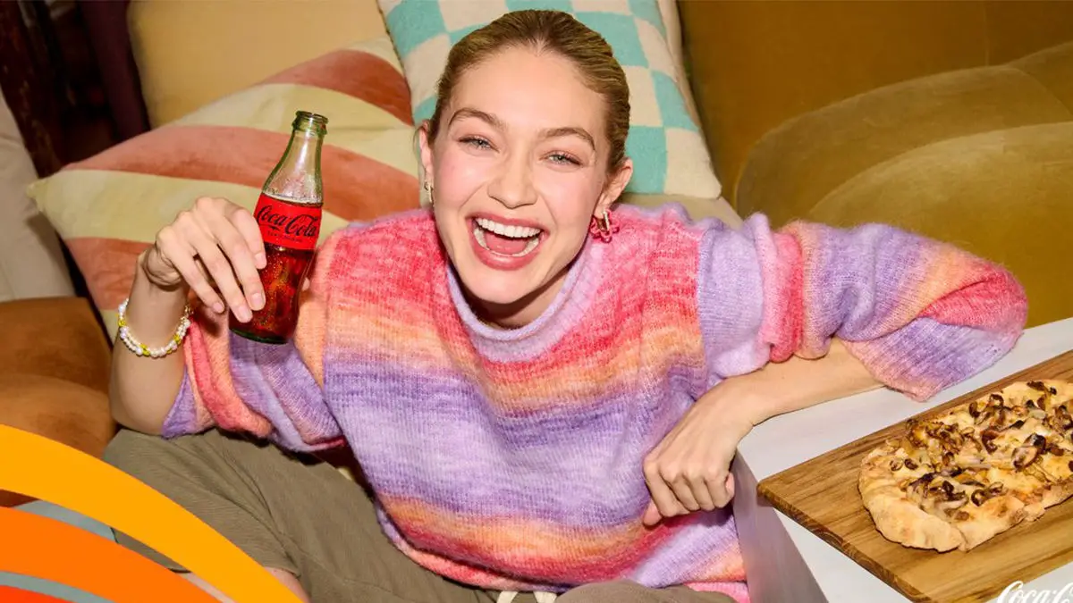 Gigi Hadid Is The Face Of The 2023 Coca Cola Commercial Auralcrave 9974