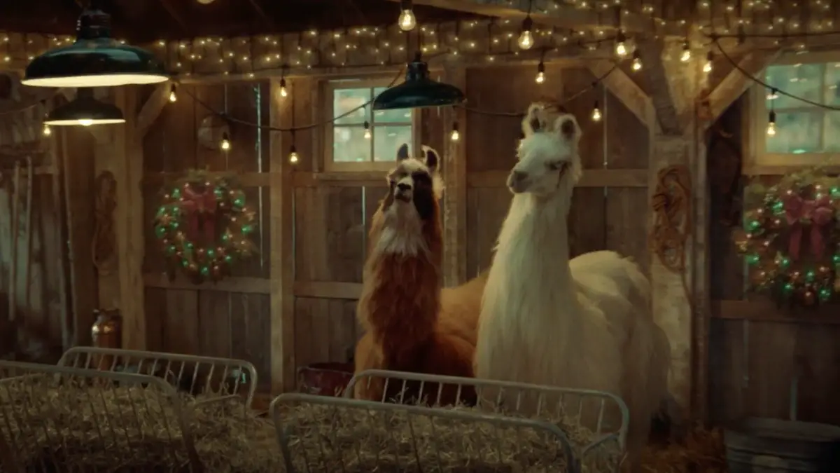 1. "Llama Blue Hair Commercial" - wide 1