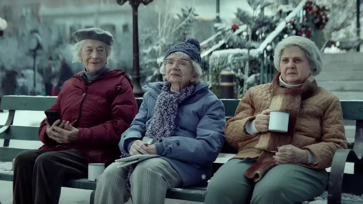 The lovely Amazon commercial with the old ladies sledding Auralcrave