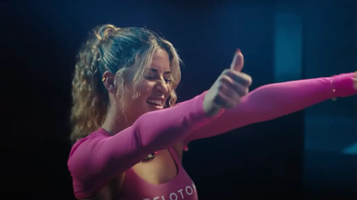 Kendall Toole, the girl in pink in the Peloton commercial Auralcrave
